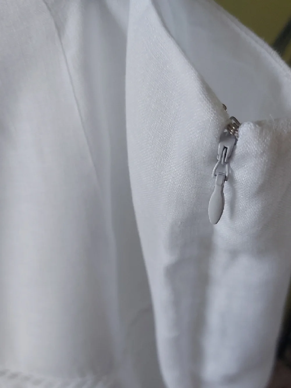 Ralph Lauren White A-Line Eyelet Trim Skirt - Picture 8 of 8